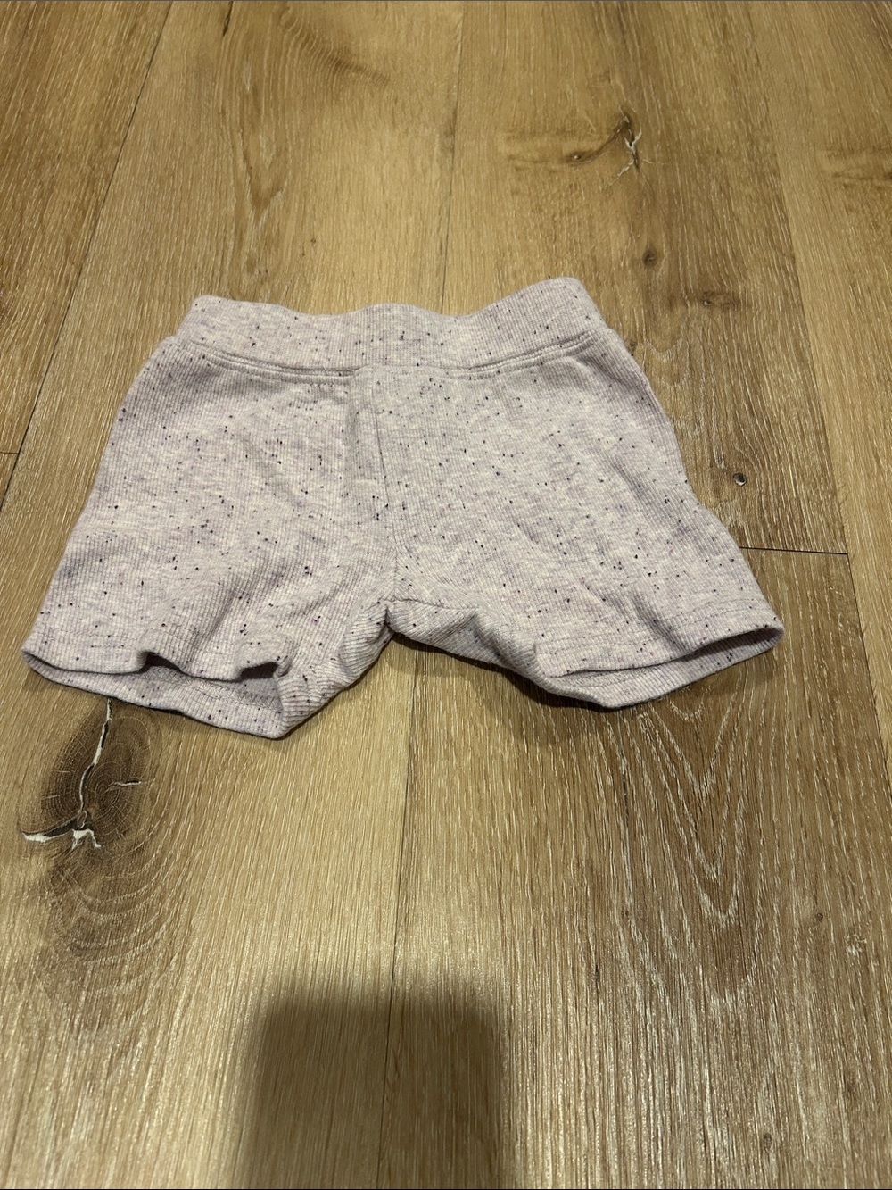Jamie Kay Lilac Speckle Knit Girls' Shorts